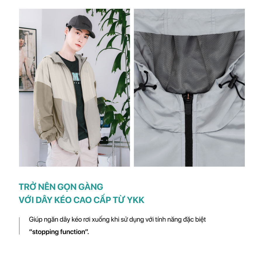 Áo Khoác Dù Nam
