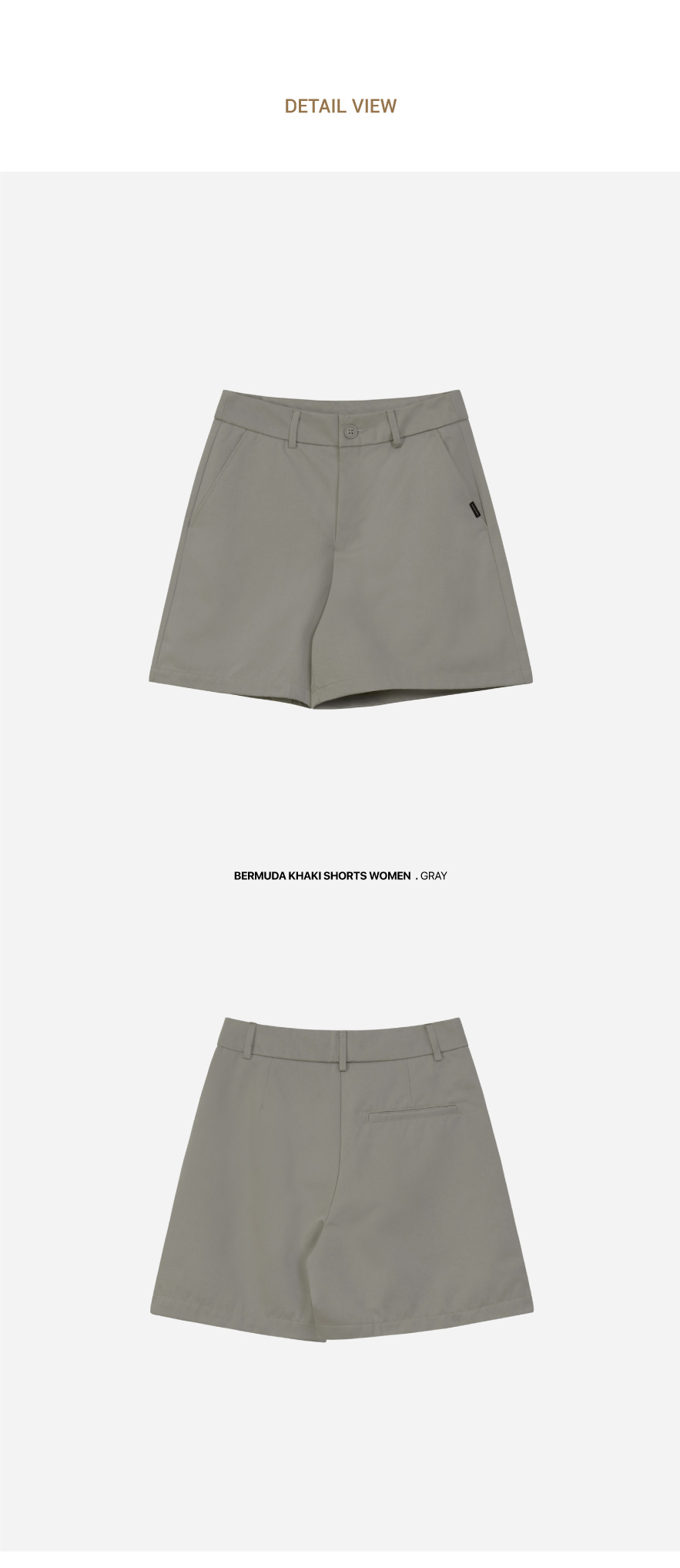 Quần Short Kaki Nữ