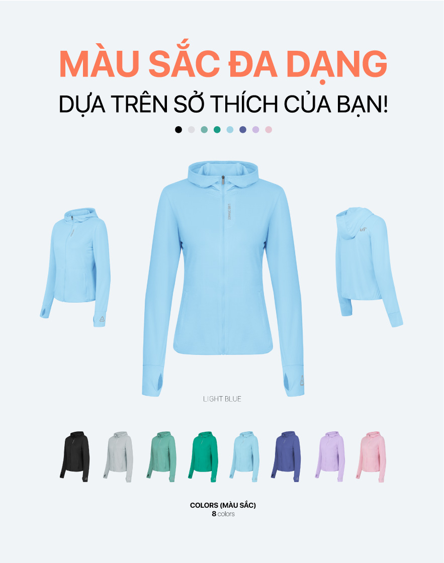 Áo Khoác Nữ Chống Nắng